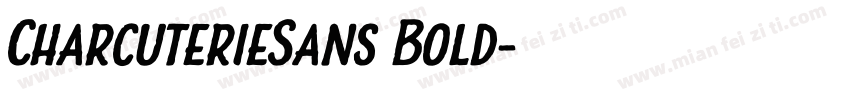 CharcuterieSans Bold字体转换